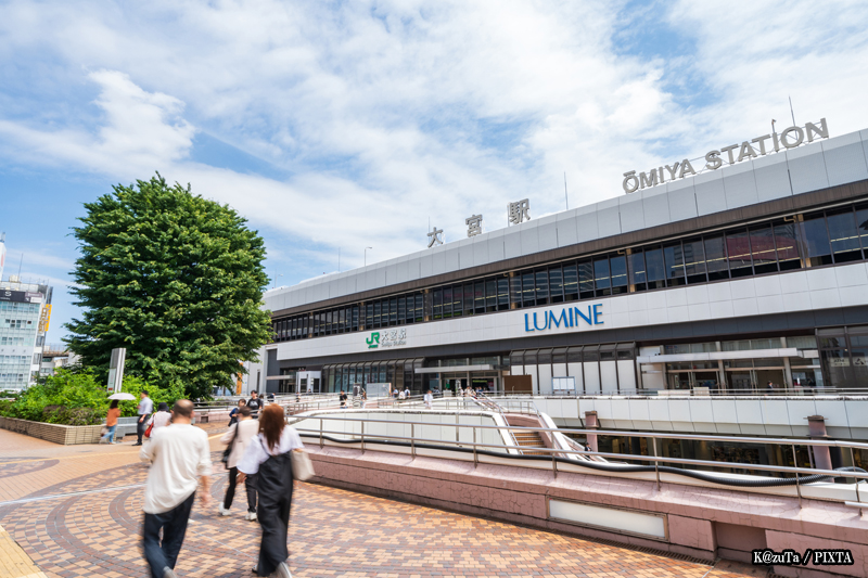 Omiya Station in Saitama