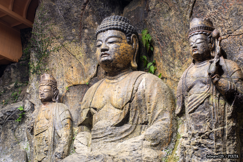 Usuki Buddha Statues