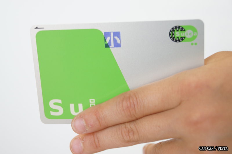using a Suica card in Japan