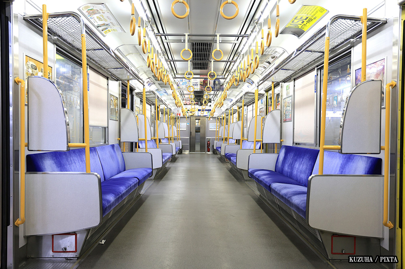 Nara Line train interior