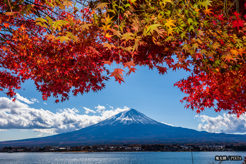 Kawaguchiko in fall