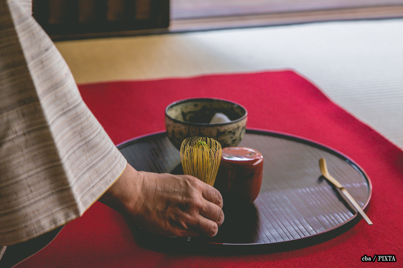 tea ceremony in Japan