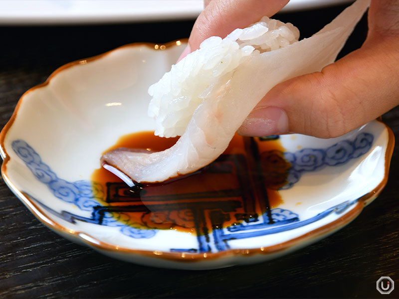 seasonal nigiri at Tsukiji Sushi Iwa