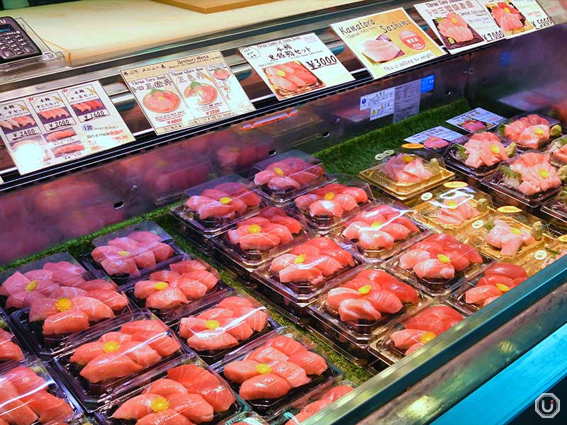 まぐろや黒銀 築地本店　店頭