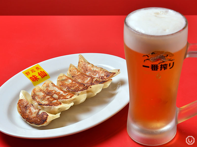gyoza at Misen in Shimbashi
