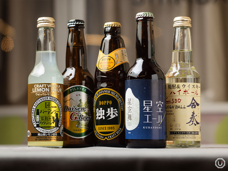Craft beer at Bistro Cafe Momotenashiya