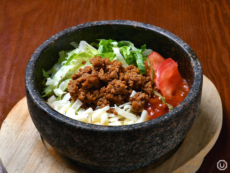 Taco rice at Paikaji in Shinjuku