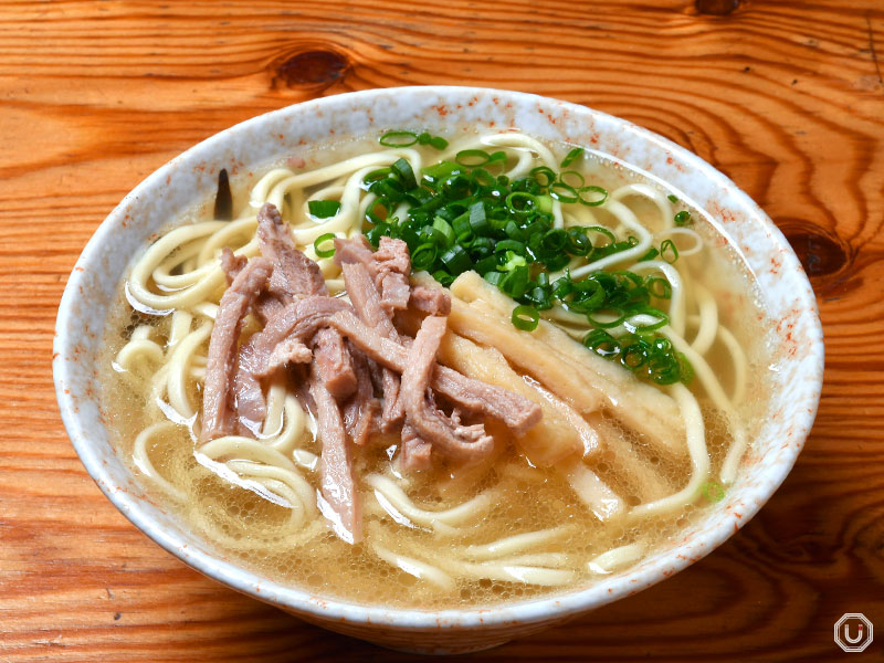 Yaeyama soba at Miyara Seimen