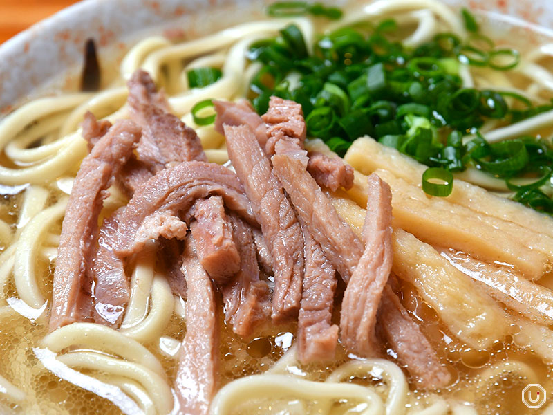 Yaeyama soba at Miyara Seimen