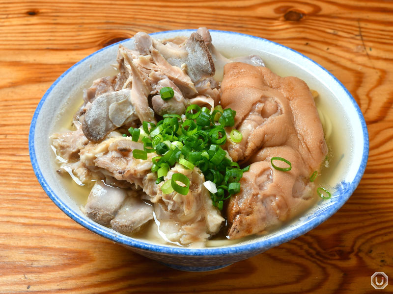 Tebichi soba at Miyara Seimen