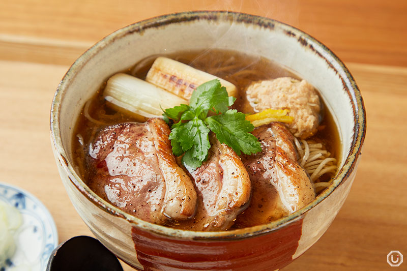 Kamonanban-soba at Teuchi Soba Keyaki