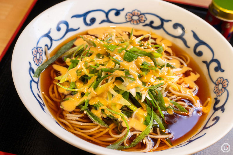 jalapeno soba at Kinojiya