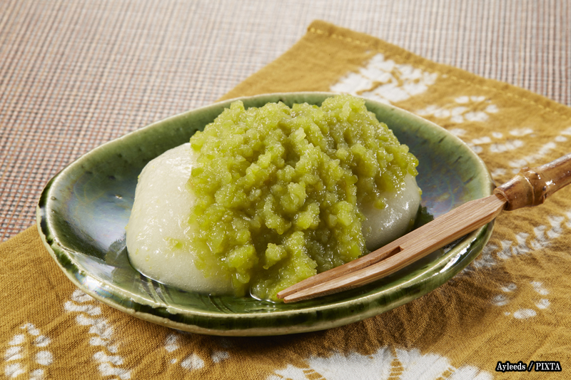 zunda mochi