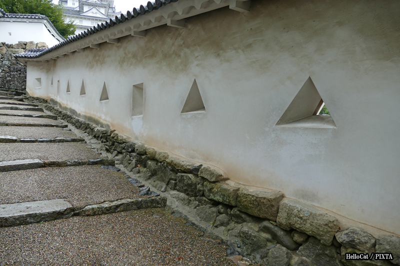 Himeji Castle loopholes