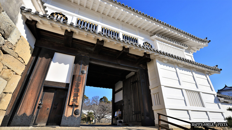 Hishi Gate in Himeji Castle