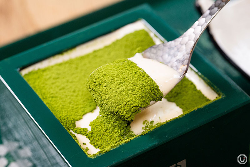 Matcha Tiramisu at Ujien Urasando Garden