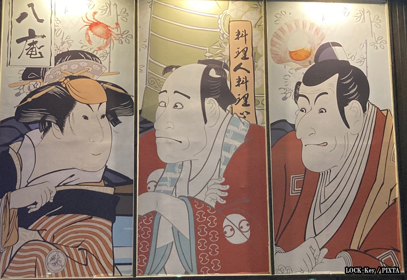 kabuki actors in ukiyo-e prints