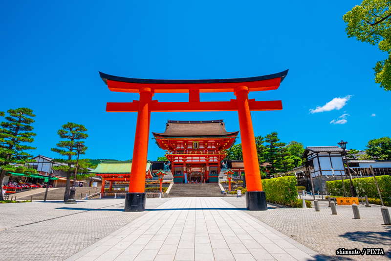 Fushimi Inari Taisha Shrine in Kyoto