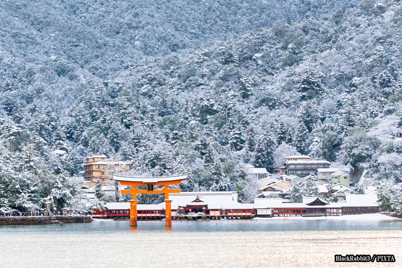 Miyajima Island in winter