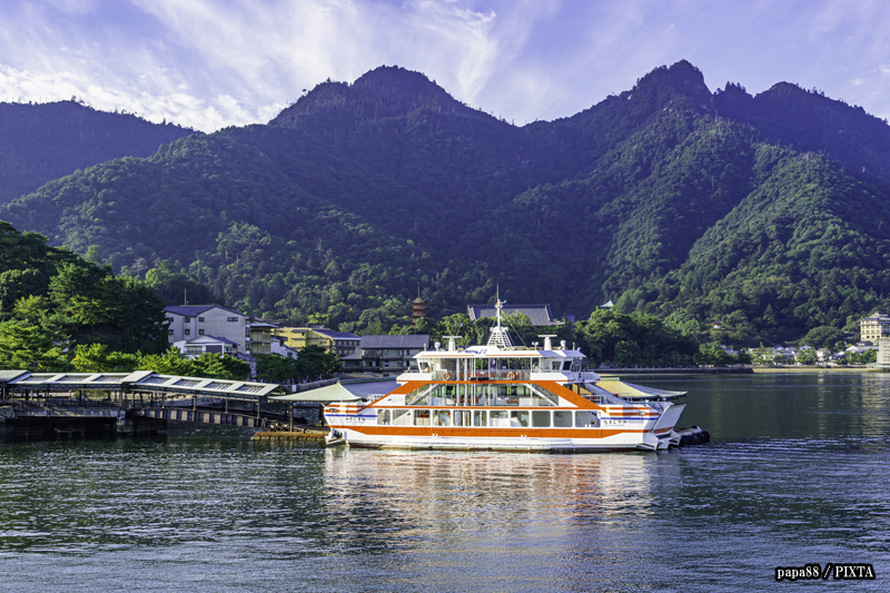 ferry to Miyajima Island