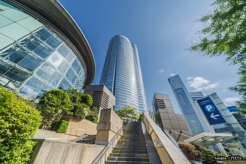 Mori Tower in the Roppongi Hills commercial complex in Tokyo