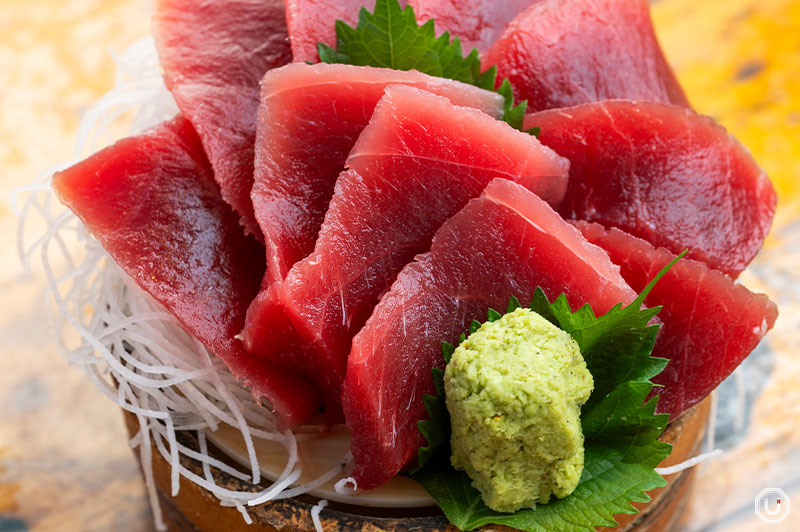 Maguro bucket platter at Takamaru Fresh Fish Main Store
