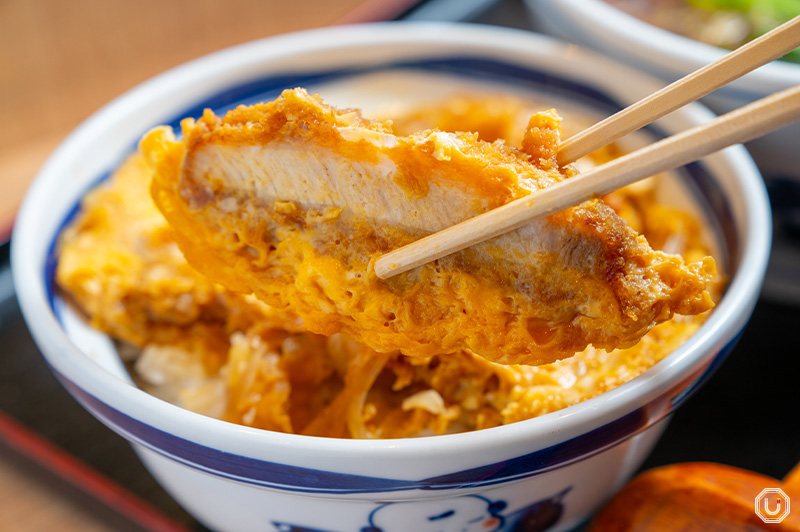 Katsudon set at Shinshuya Shinjuku