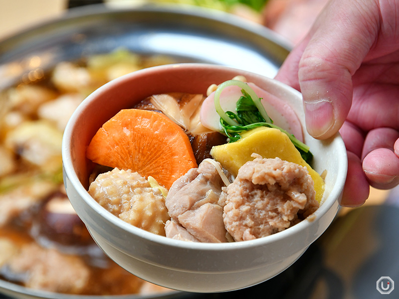 Yokozuna chicken chanko in a bowl