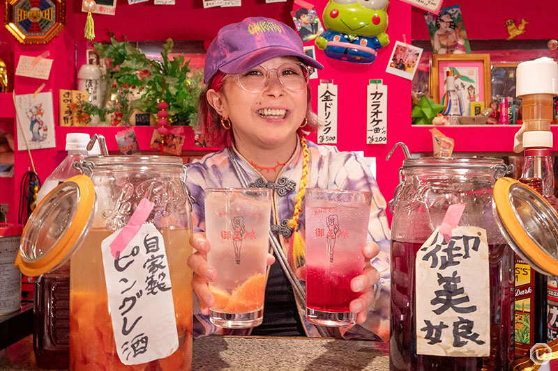 Omigoto Snack Bar Omiko owner