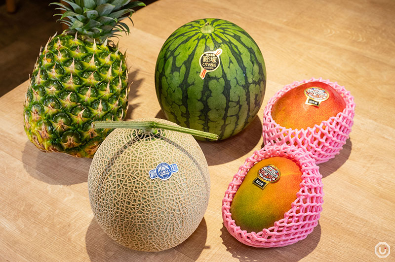 Fruit at MARUTOME The Juicery Parfaiteria