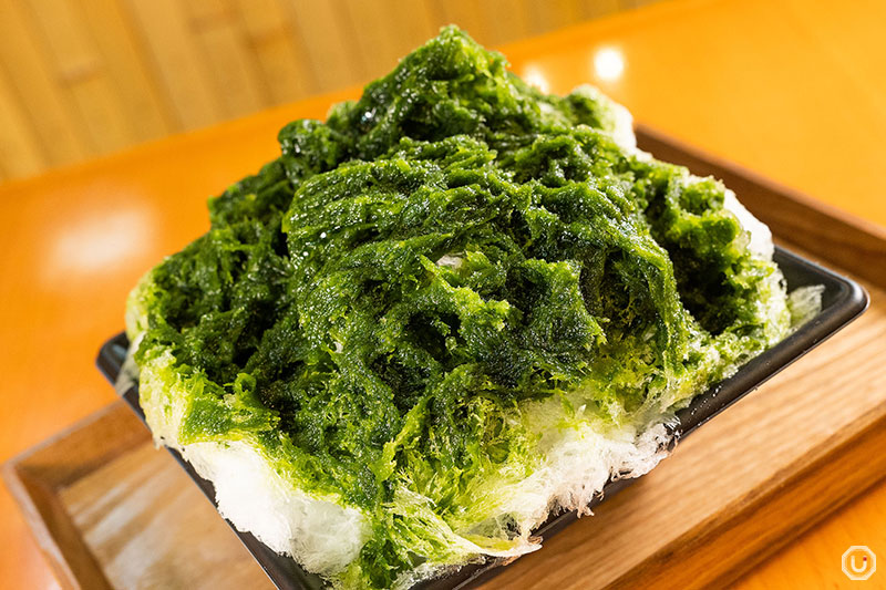 浅草の『雷一茶』の『お濃抹茶の生シロップ』
