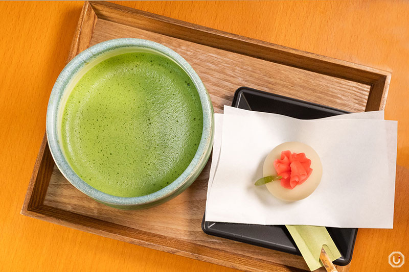 浅草の『雷一茶』の上質な抹茶