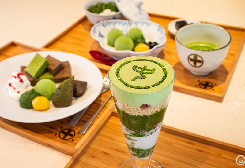 中村藤吉銀座店の抹茶スイーツ