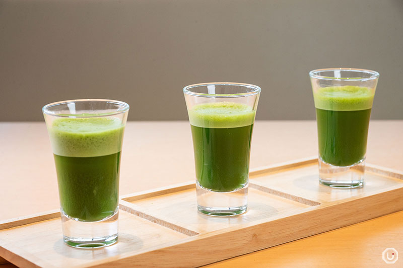 ATELIER MATCHAのMATCHA３種飲み比べ