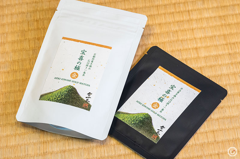 浅草の『雷一茶』の『お抹茶 宝喜の極 金』