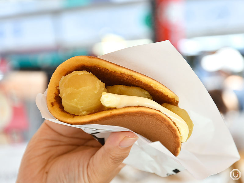 芋バターどら焼