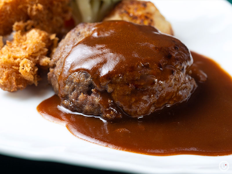 Hamburg Steak with Demi-Glace