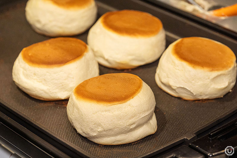 Gluten free pancakes at Riz Labo Kitchen