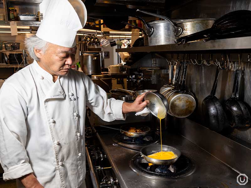 Executive Chef Masahiro Ishide of Yoshoku Kurofunetei