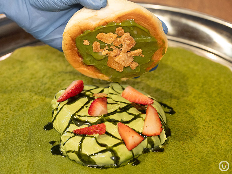 Riz Labo Kitchen Crepe Pancake Matcha