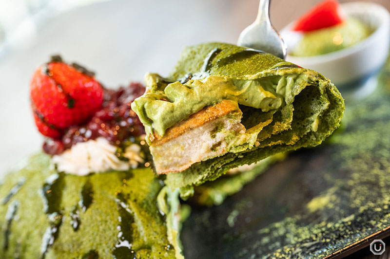 Riz Labo Kitchen Crepe Pancake Matcha