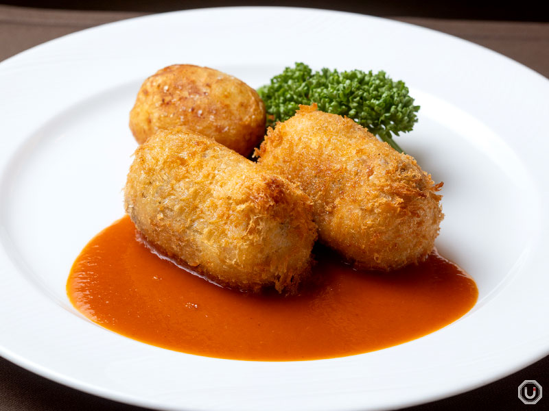 Crab croquette