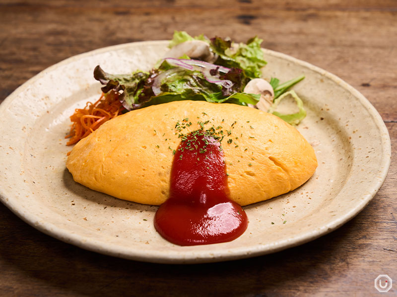 Japanese-Style Tuna Omurice