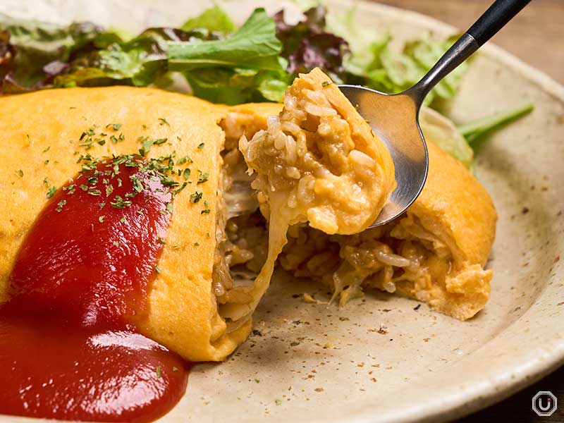 Japanese-Style Tuna Omurice