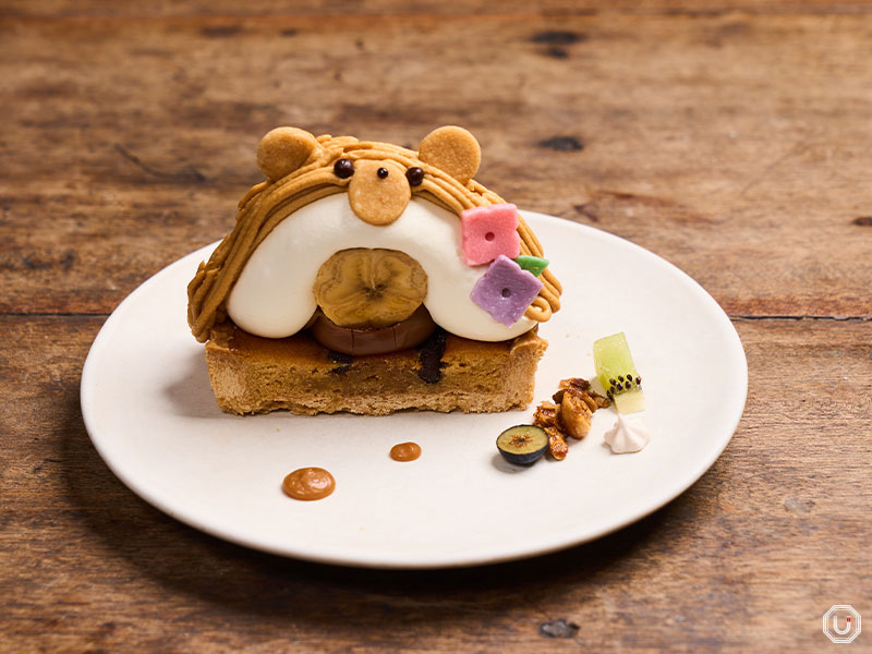 Salted Caramel Banana Tart