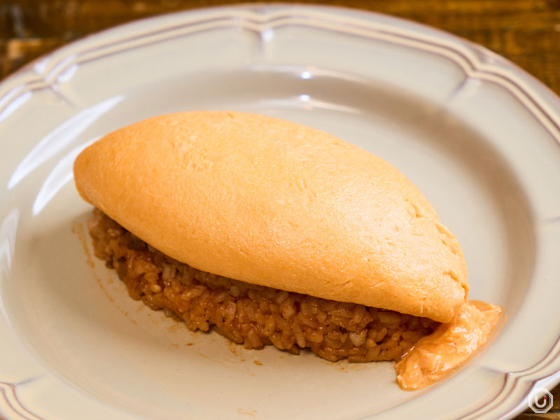 ダブルチーズハンバーグオムライス
