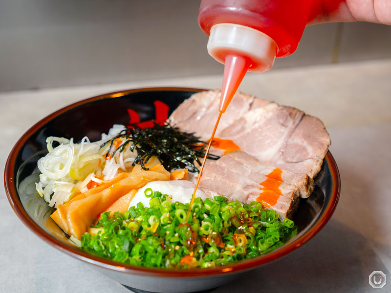 Abura soba (regular) with chili oil