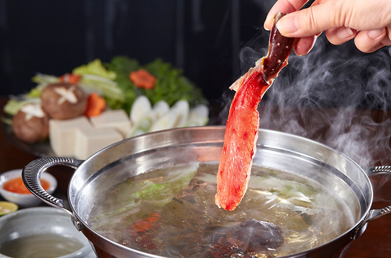 Crab shabu-shabu