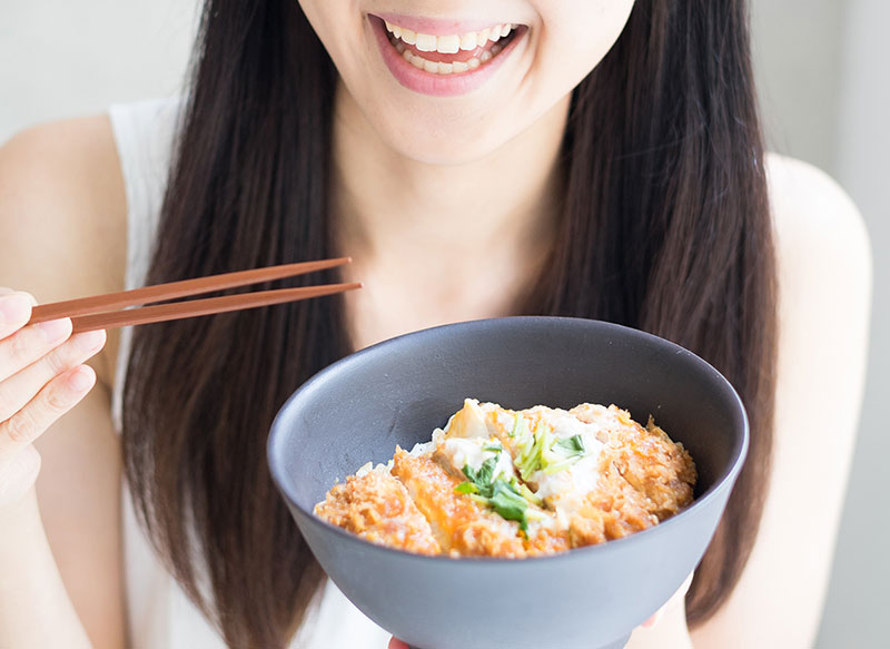 Donburi close-up