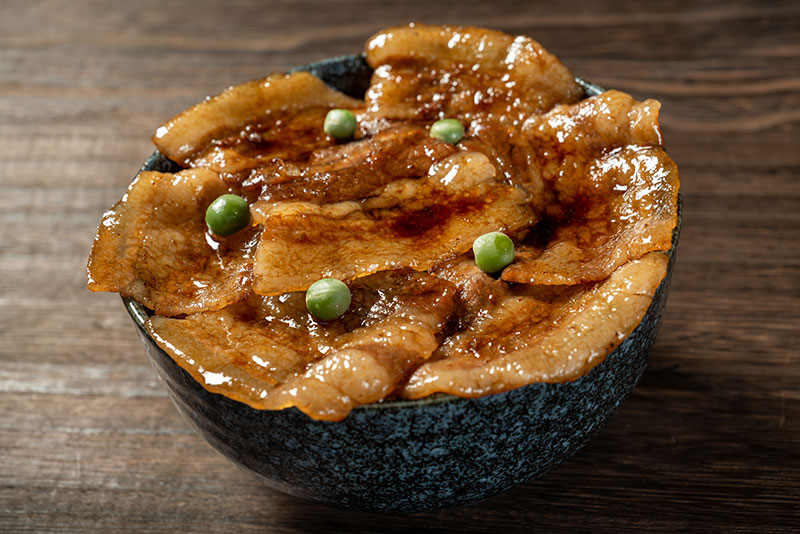 Image of butadon (pork rice bowl)